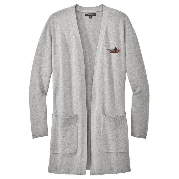   - Women's Open Front Cardigan Sweater Thumbnail