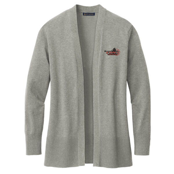   - Women's Cotton Stretch Long Cardigan Sweater Thumbnail