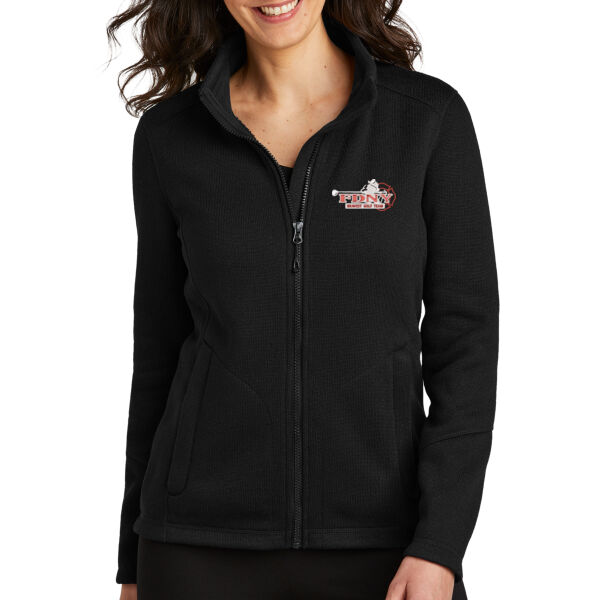   - Women's Arc Sweater Fleece Jacket Thumbnail