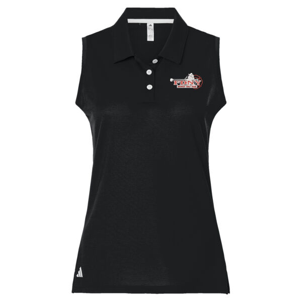   - Women's Ottoman Sleeveless Polo Thumbnail