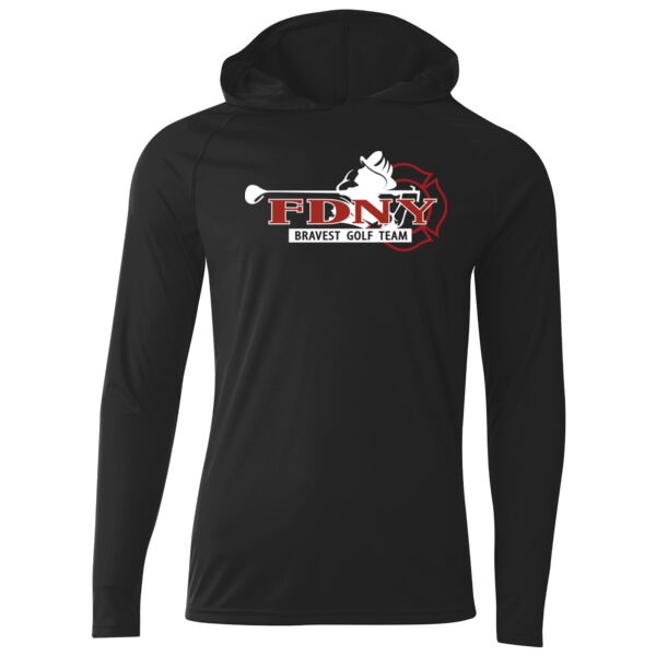   - Cooling Performance Long Sleeve Hooded Tee Thumbnail
